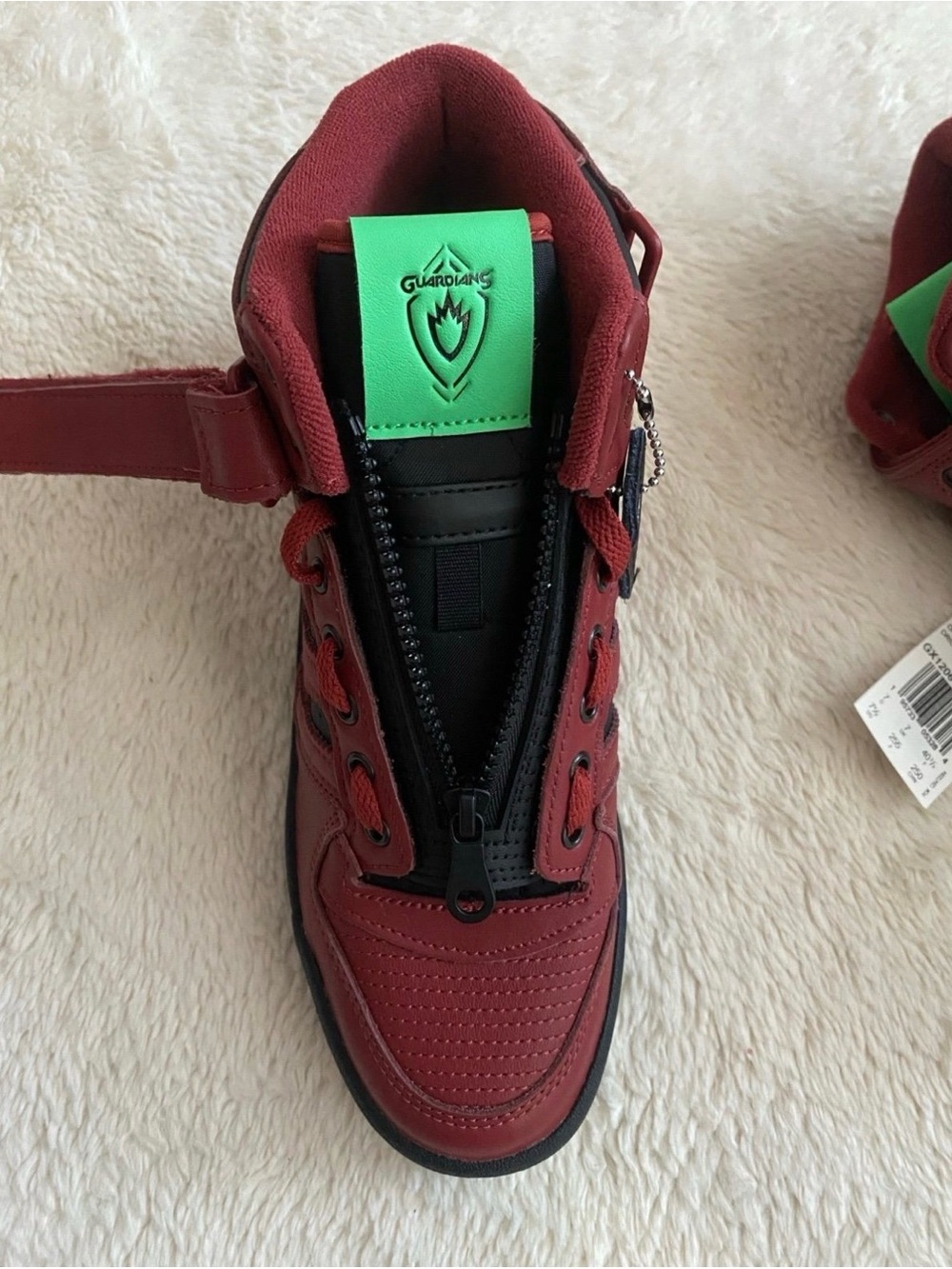Men’s Marvel x Adidas Forum Sneakers, Star Lord, Guardians of the Galaxy, NIB